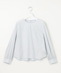 自由区 【洗える】SOMELOSクロップド丈 ブラウス