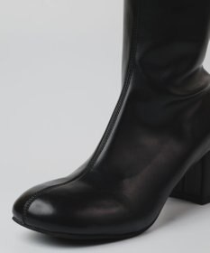 BONTRE 【PRECIEUX JOUET/プレシュウジュエ】オブリークジップロングブーツ