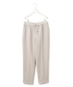 ICB 【接触冷感・UVケア・速乾・洗える】FluidBackSatin ドロストパンツ