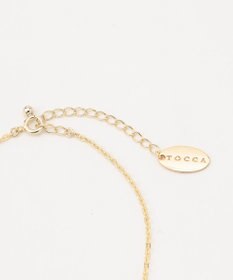 TOCCA FRILL PEARL HORSE SHOE NECKLACE ネックレス