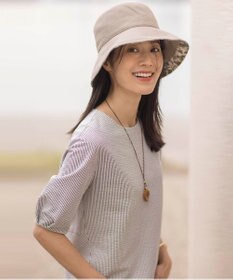 J.PRESS LADIES 【洗える・畳める】 LIBERTY リネン ハット