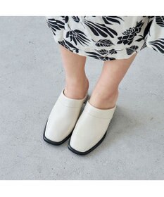 MODE ET JACOMO <D'ICI>クラシカルチャンキーヒールミュール