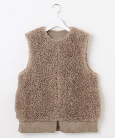 自由区 L 【SHIHOさん着用】カルガンラムエコファー ジレ