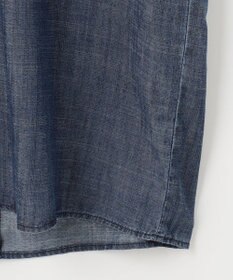 自由区 【洗える・XSサイズあり】テンセルリネンデニム ワンピース