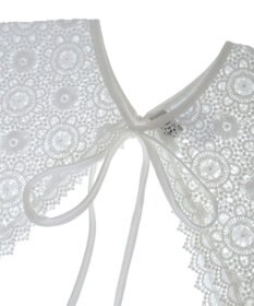 earth music&ecology ケミカルレース付け襟