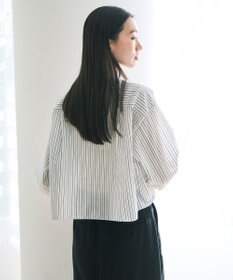 UNFILO シアークロップドシャツ