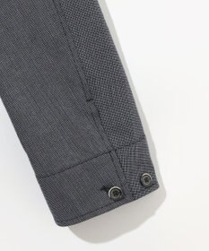 JOSEPH ABBOUD 夏ブルゾン【JAPANファブリック/清涼/軽量】ダブルワッシャーストレッチ ブルゾン