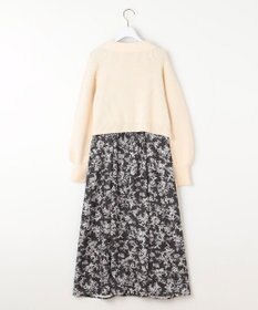 ANY SIS 【2SET】クロップドニットセット ワンピース