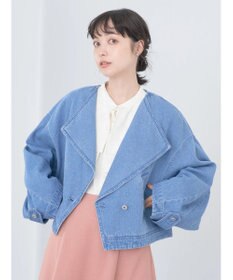 earth music&ecology ビッグカラーショートジャケット