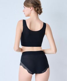 BRADELIS New York 【BRADELIS Me / ノンワイヤー・バストアップ】レーシィオールインワンブラ 日中も就寝時も快適に補正するブラ