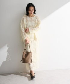 Green Parks レース刺繍プルオーバー