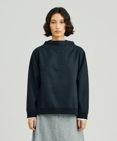 J.PRESS YORK STREET 【WOMEN】NEEDLE JERSEY ボトルネックプルオーバー