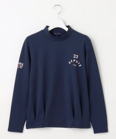 23区GOLF 【WOMEN】ライトダンボール モックネックシャツ