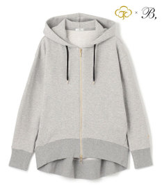 Organic Cotton Sweat / Zip up Parka スウェットパーカー / BEIGE