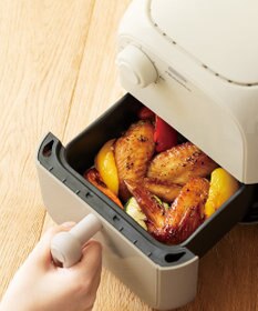 YAMATO テーブル＆キッチン 【レコルト】エアーオーブンミニ  ホワイトベージュ  RAO-2（W)