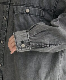 Green Parks シアーデニムシャツＧジャン