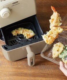 YAMATO テーブル＆キッチン 【レコルト】エアーオーブンミニ  ホワイトベージュ  RAO-2（W)