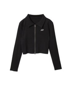 WEGO ヴィンテージウォッシュWZIPトップス