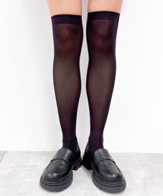 WEGO シアーニーハイソックス