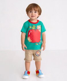 MIKI HOUSE HOT BISCUITS 【80-120cm】 フルーツモチーフ 半袖Tシャツ