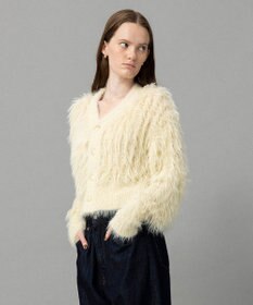 NAVE 【ReNAVE・洗える】メルティーシャギーニット カーディガン