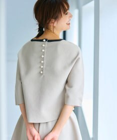 自由区 L 【洗える】ポリエステルホールガーメントプルオーバー ニット