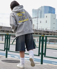 WEGO リラックスフィットTHEBOYグラフィックパーカー