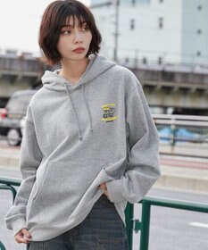 WEGO リラックスフィットTHEBOYグラフィックパーカー