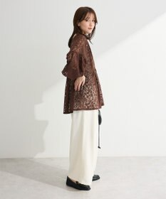 Green Parks メッシュレースタック入りプルオーバー