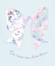 ANY KIDS ミラクルスパンコール長袖Tシャツ