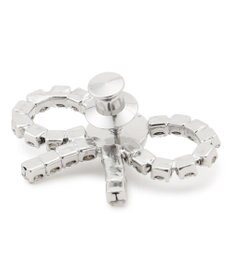 TOCCA 【百田夏菜子さん着用】【ブローチ取り外し可】BIJOUX RIBBON FURTIPPET ティペット