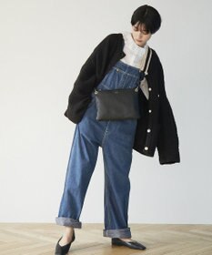 TOPKAPI 【TREASURE TOPKAPI】ストライプベルト・レザー2wayショルダーバッグ