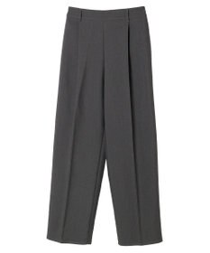 Green Parks あったかきれいシルエットストレートパンツ