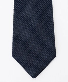 J.PRESS MEN 【KUSKA×J.PRESS ALL HANDMADE GRENADINE COLLECTION】ダークネイビー無地 ネクタイ