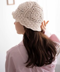 WEGO クロシェニットハット