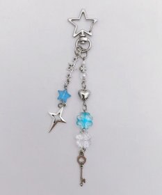 WEGO スタークローバービーズキーホルダー