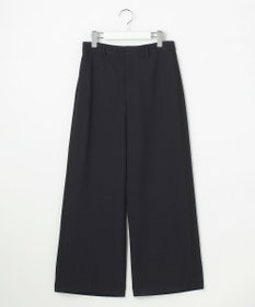 J.PRESS LADIES ジョーゼット裏起毛 ワイド パンツ