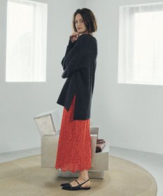 YECCA VECCA 袖レイヤードソフトニット