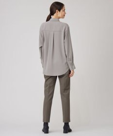 自由区 【洗える】ハイツイストシャツ ブラウス