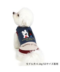 PET PARADISE リサとガスパール ワンダフル ストレッチ フリース 切替トレーナー 小型犬