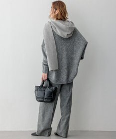 23区 【洗える】カシミヤブレンド フーディ ストール