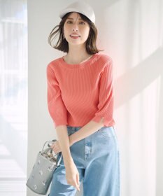 ANY SIS 【UVカット・洗える】コクーンスリーブ プルオーバー