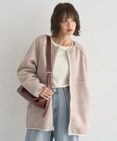 earth music&ecology 【吸湿発熱】あったかフェミニンインナー（袖レース）