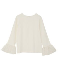 earth music&ecology 【吸湿発熱】あったかフェミニンインナー（袖レース）