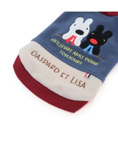 PET PARADISE リサとガスパール ワンダフル ストレッチ フリース 切替トレーナー 小型犬