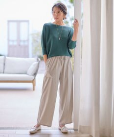 ANY 【洗濯機可/UVカット】アクリルガータードルマンニット