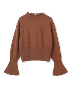 BEIGE， 【WEB限定】AMBRE / シャツカラー付きニット