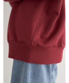 earth music&ecology ハーフジップロゴチュニック