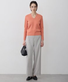 ICB L シンセティックフルニードル Vネックニット