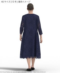 23区 L 【APPLAUDIR】スパンコールレース ドレス